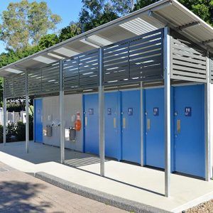 Steel On-Slab Restrooms